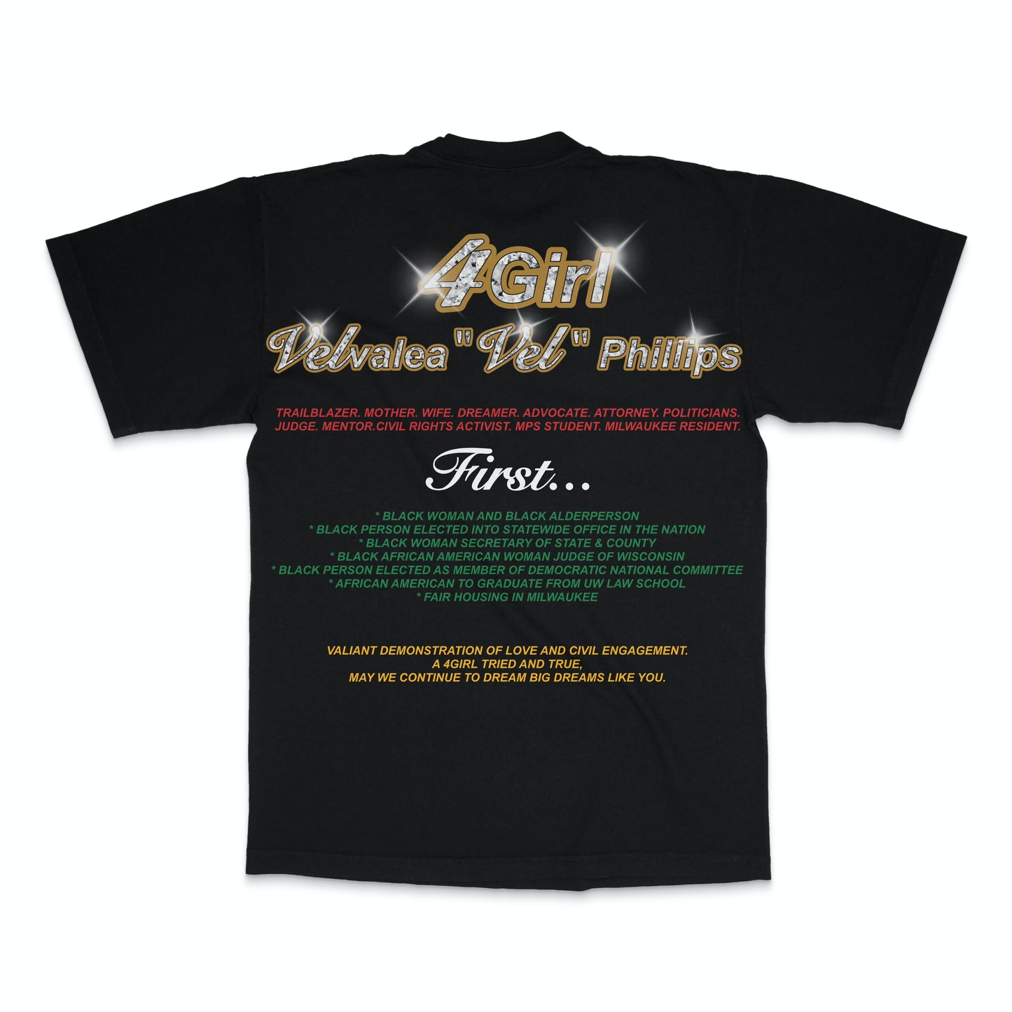 4Girl: Vel Phillips Herstory 4Shirt